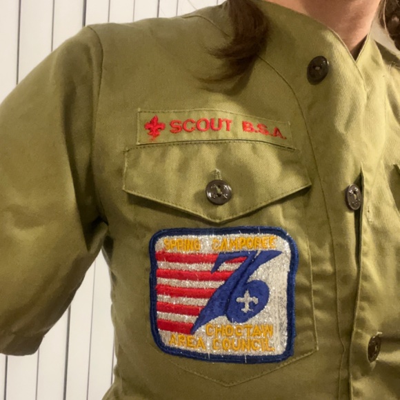 Official 70s Boy Scout shirt - Picture 2 of 4